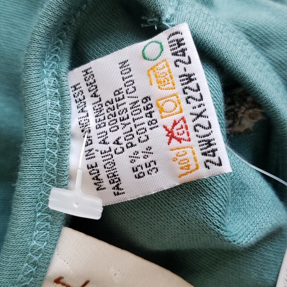 (2X) NWT Image Stretchy Floral Embroidered Collar Casual Shirt Comfortable Soft - Picture 3 of 9